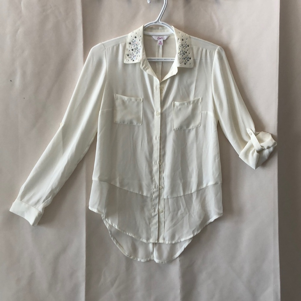 Sheer blouse
